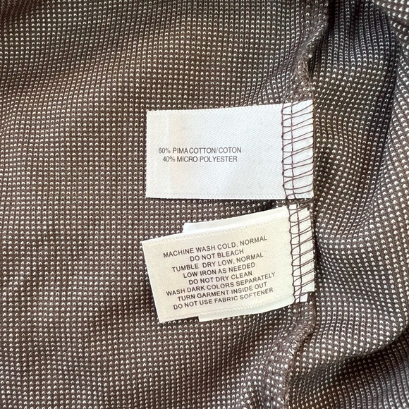 NWT Cutter & Buck Cleveland Browns Birdseye Performance Polo, Brown, L - Picture 6 of 8